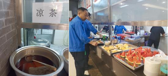 群策群力战炎暑 关爱一线送清冷  mg冰球突破豪华版各项目公司发展高温慰问及急救培训活动