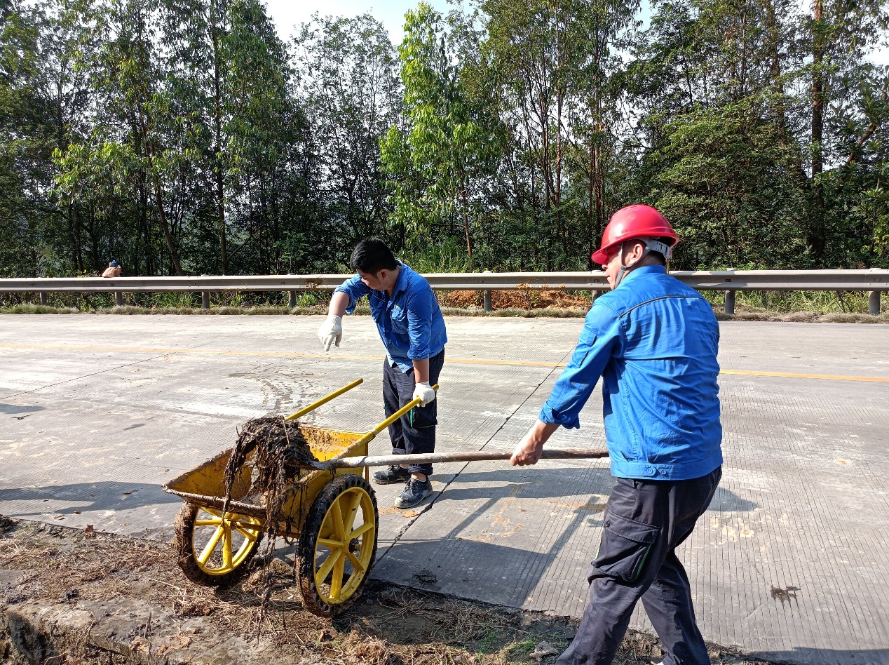 党员干部冲锋在前 筑牢防御台风安全樊篱